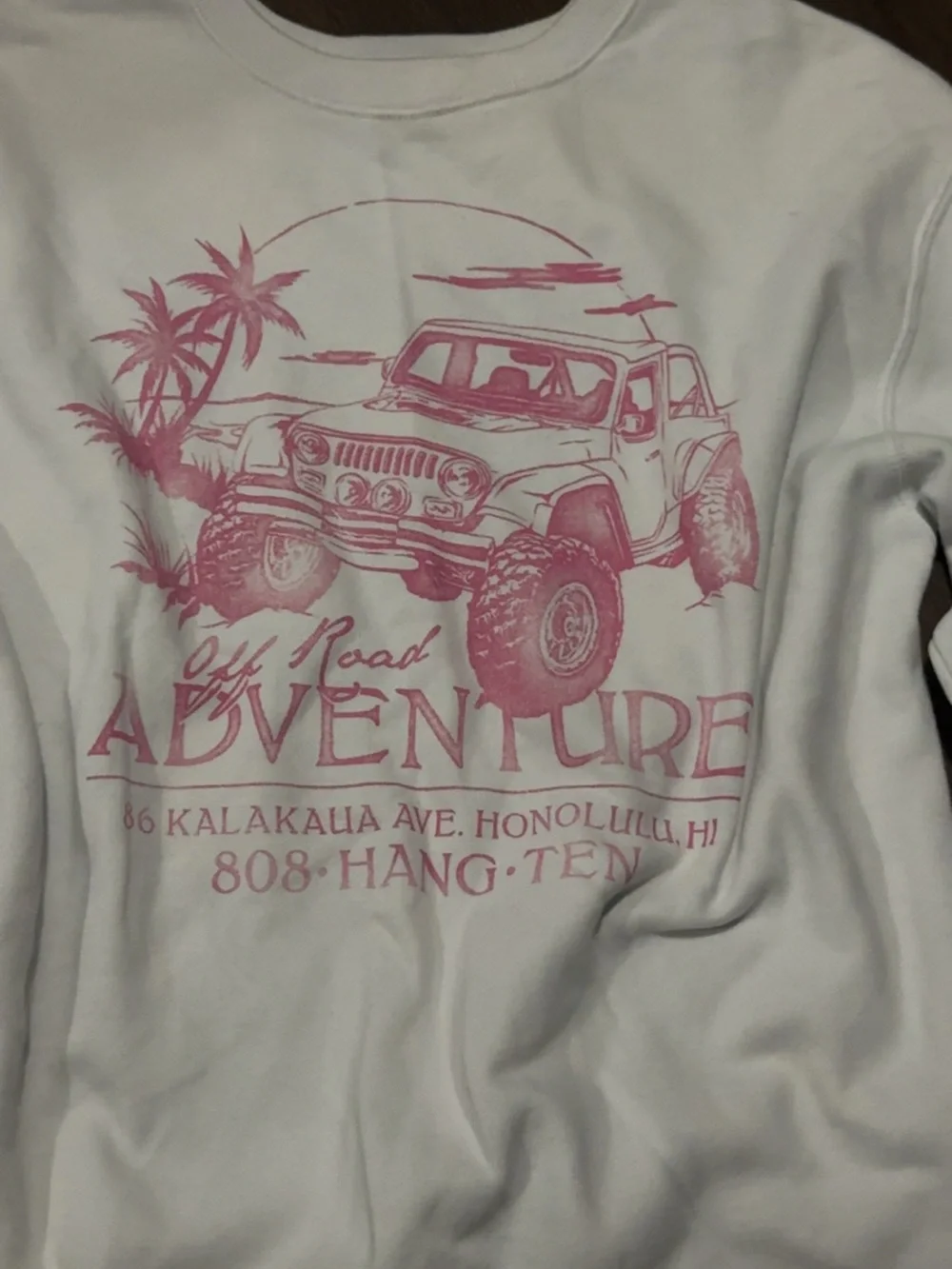White Hollister Sweatshirt